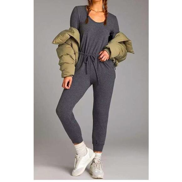 NWOT | Anthropologie | Sundry Tie Waist Jumpsuit 0-2 - Picture 4 of 5